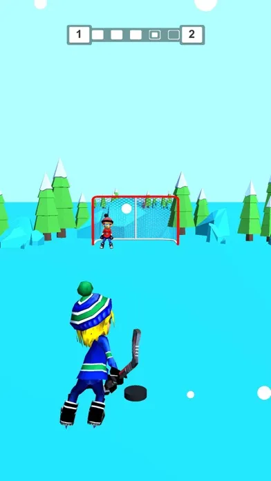 Capturas de tela do Slap Shot Hockey Tricks 3D