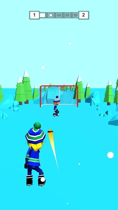Capturas de tela do Slap Shot Hockey Tricks 3D