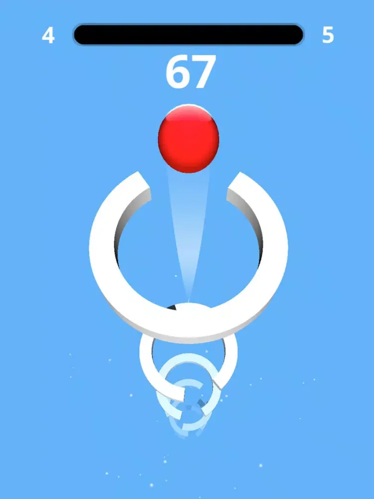 Tangkapan skrin Swirl Drop iPad 