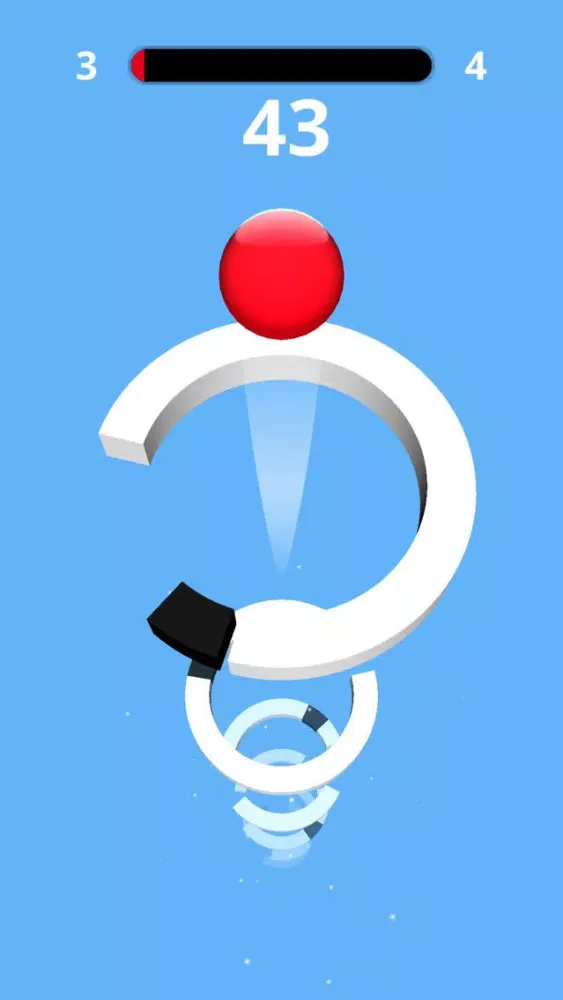 Tangkapan skrin Swirl Drop