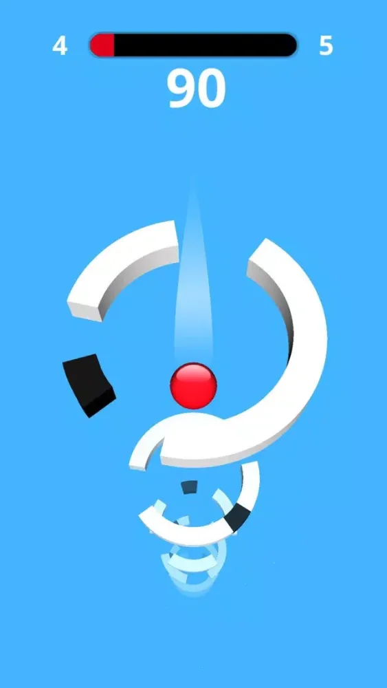 Tangkapan skrin Swirl Drop