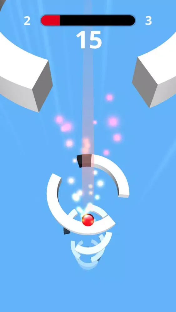 Tangkapan skrin Swirl Drop