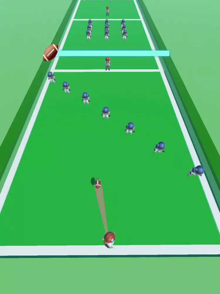 Ảnh chụp màn hình của Touchdown Football- QB Masters iPad 