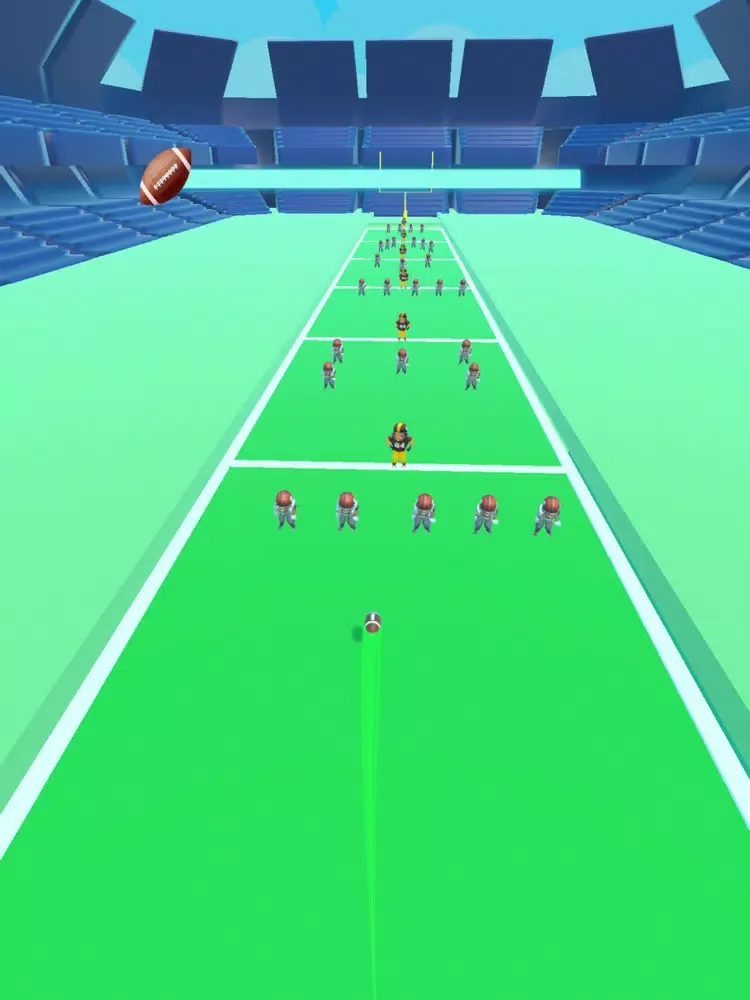 Ảnh chụp màn hình của Touchdown Football- QB Masters iPad 