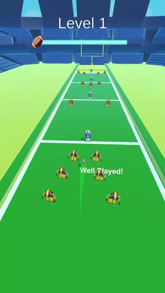 Ảnh chụp màn hình của Touchdown Football- QB Masters