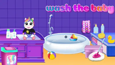Capturas de pantalla de Unicorn Baby Sitter
