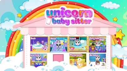 Capturas de pantalla de Unicorn Baby Sitter