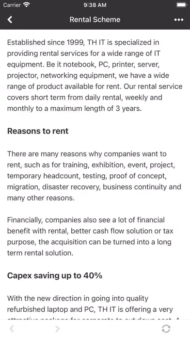 TH IT RESOURCE CENTRE SDN BHD Screenshots