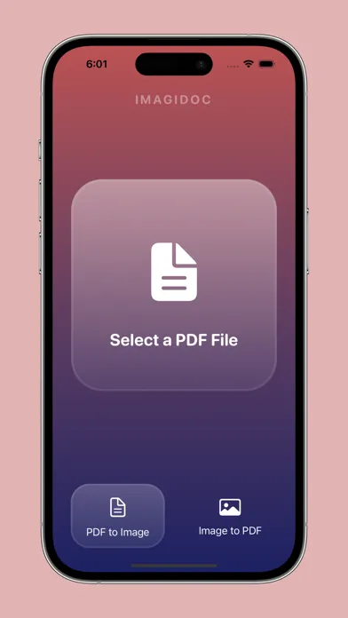 Imagidoc - PDF/Image converter Screenshots