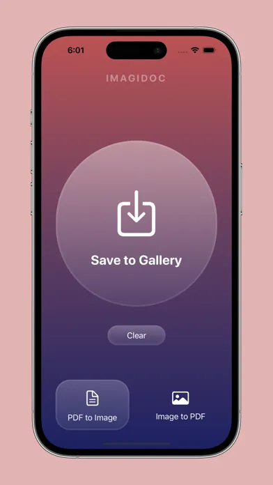 Imagidoc - PDF/Image converter Screenshots
