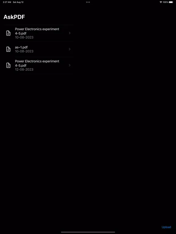 Captures d'écran de Chat PDF - AskPDF iPad 