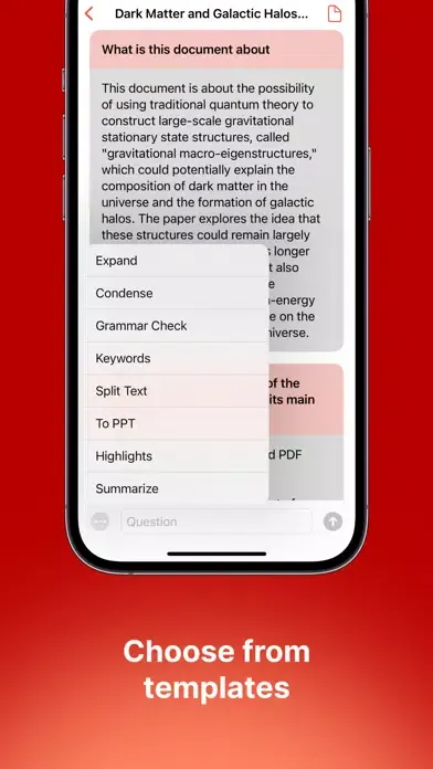 Captures d'écran de Chat PDF - AskPDF