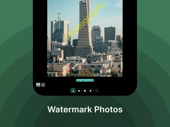 MarkIt- Photo Watermarker iPad  سکرین شاٹس