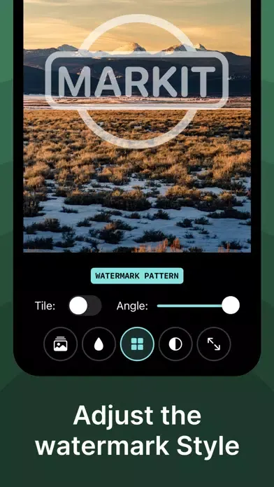 MarkIt- Photo Watermarker سکرین شاٹس