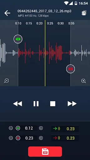 Скриншоты MP3 Cutter and Ringtone Maker