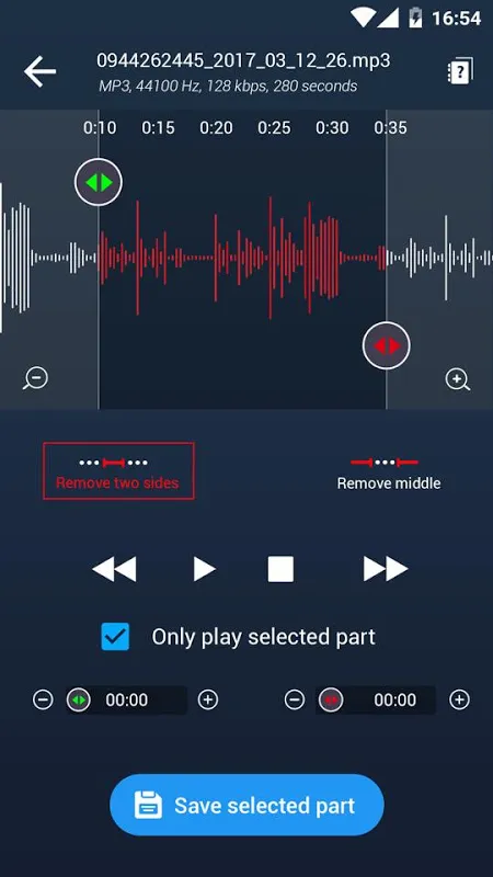 Cut ringtone & Cut music Screenshots