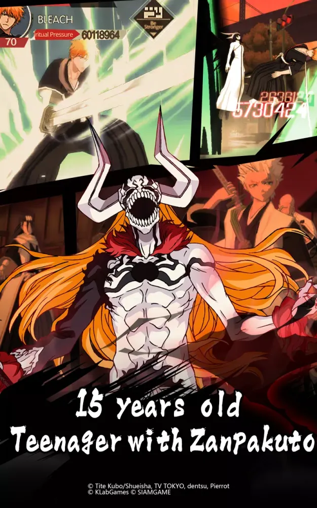 Capturas de tela do BLEACH Mobile 3D
