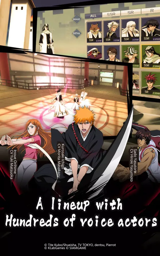 Capturas de tela do BLEACH Mobile 3D