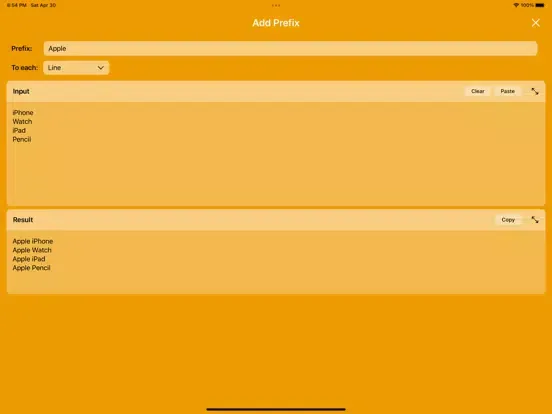 TextKit - Text Automations iPad 應用截圖
