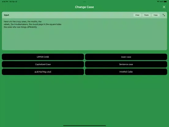 TextKit - Text Automations iPad 應用截圖