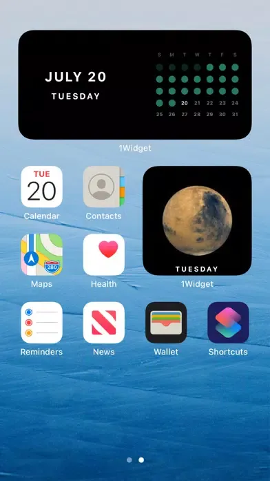 Tangkapan skrin 1Widget - Home Screen Widgets