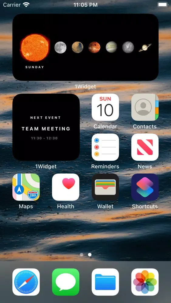 Скриншоты 1Widget - Home Screen Widgets