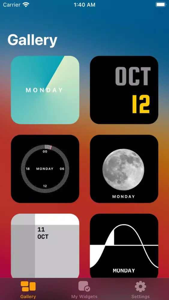 Скриншоты 1Widget - Home Screen Widgets