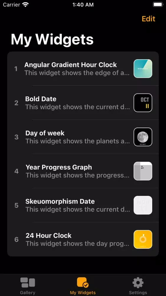 Скриншоты 1Widget - Home Screen Widgets