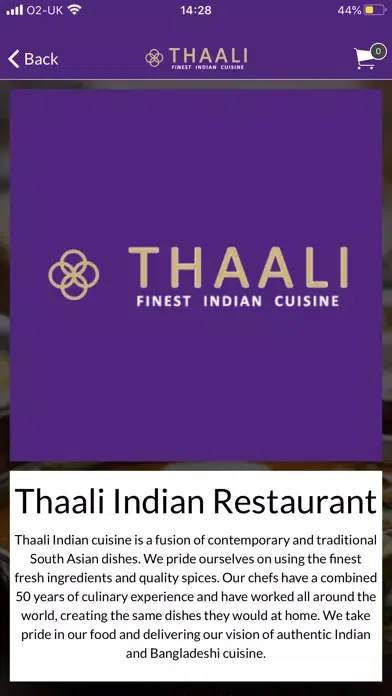 Capturas de pantalla de Thaali Indian Restaurant