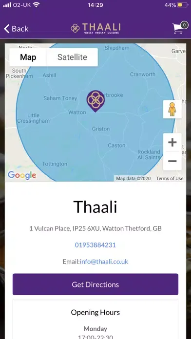 Capturas de pantalla de Thaali Indian Restaurant