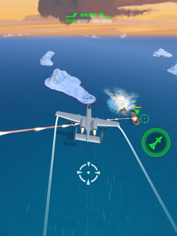 تصاویر War Plane Strike: Sky Combat iPad 