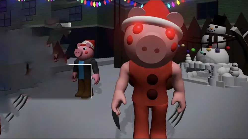 تصاویر Piggy Santa Claus