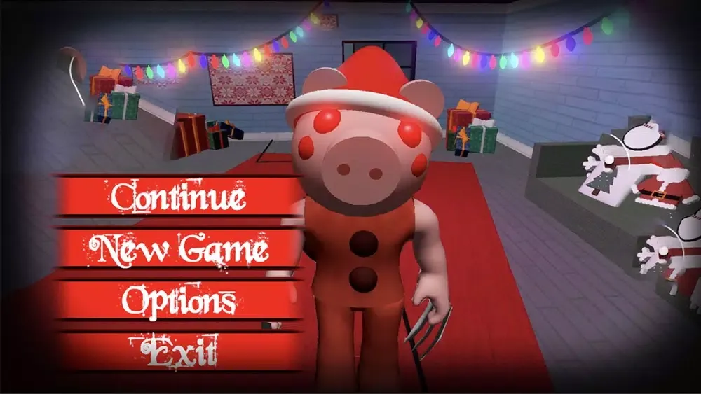 تصاویر Piggy Santa Claus