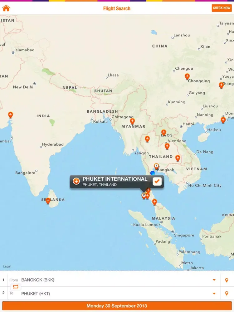THAI Smile iPad 应用截图