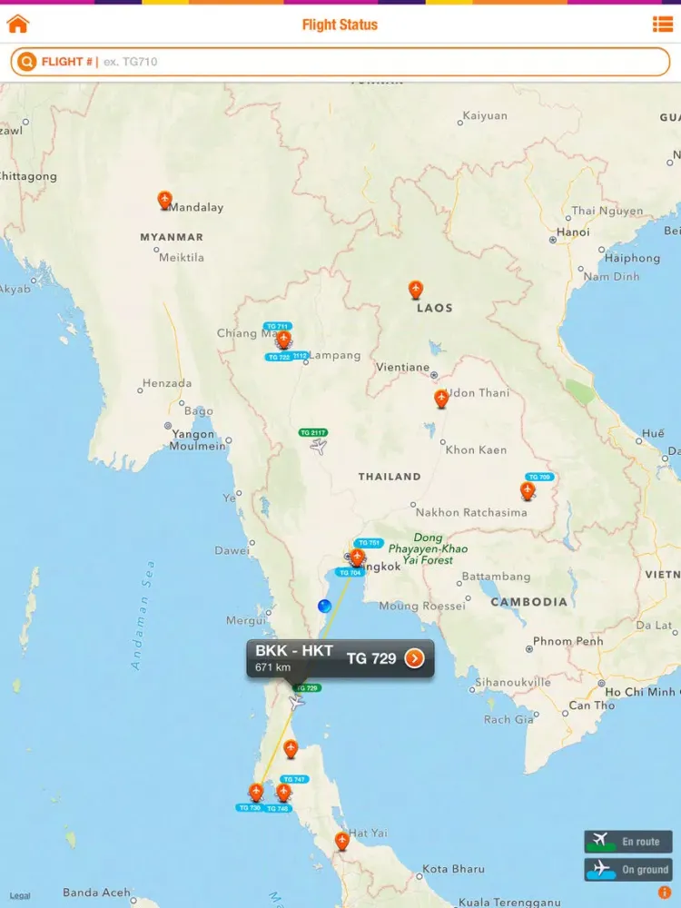 THAI Smile iPad 应用截图