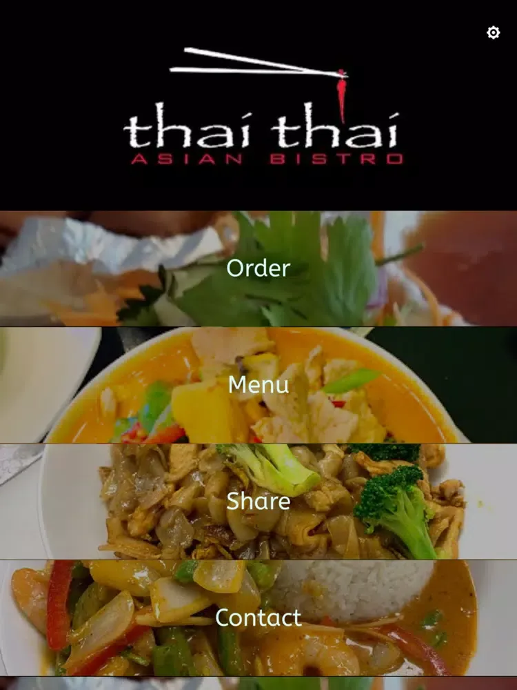 Capturas de tela do Thai Thai Asian Bistro iPad 