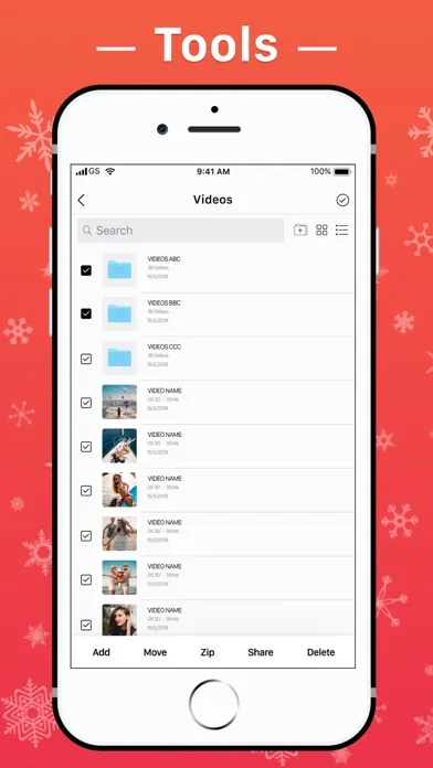 Video Saver - Manager & Player سکرین شاٹس