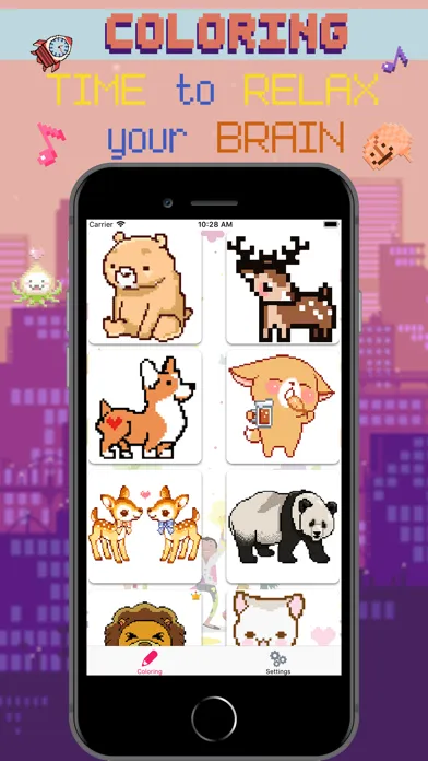 Tangkapan layar Number Paint Art Pixel Color