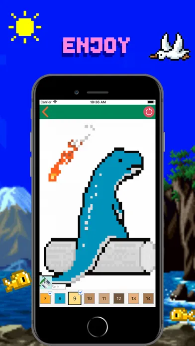 Tangkapan layar Number Paint Art Pixel Color