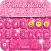 Pink Glitter Keyboard