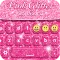 Pink Glitter Keyboard