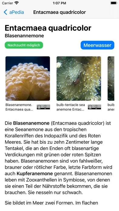 Aquarium Manager Screenshots