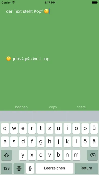 Upside Down Text سکرین شاٹس