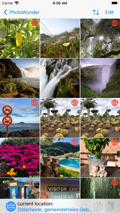 PhotoWunder سکرین شاٹس