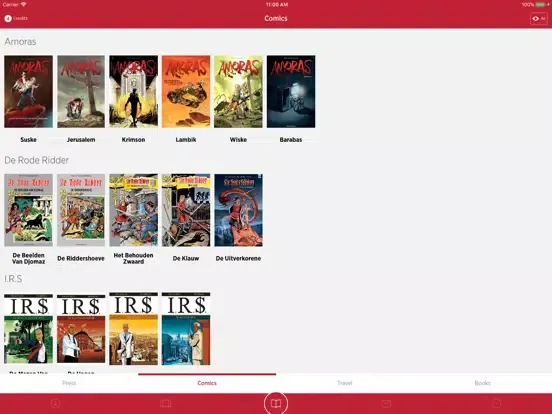 Capturas de pantalla de e-PRESS&MORE by Thalys iPad 