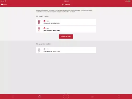 Capturas de pantalla de e-PRESS&MORE by Thalys iPad 