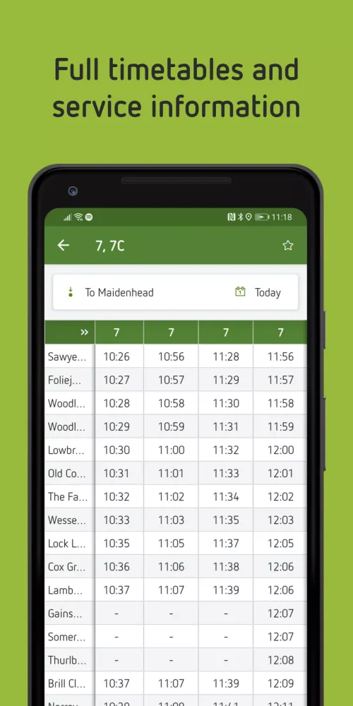 Captures d'écran de Thames Valley Buses