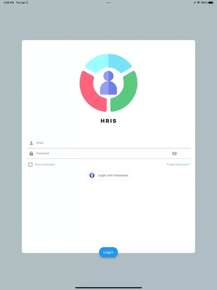 HRIS Thamrin Group iPad  Screenshots