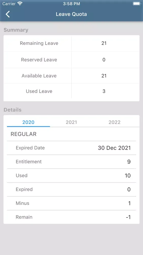HRIS Thamrin Group Screenshots
