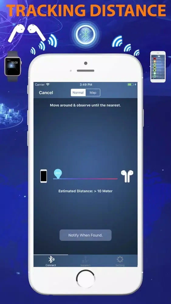 Tangkapan layar Pro Find My Bluetooth Device